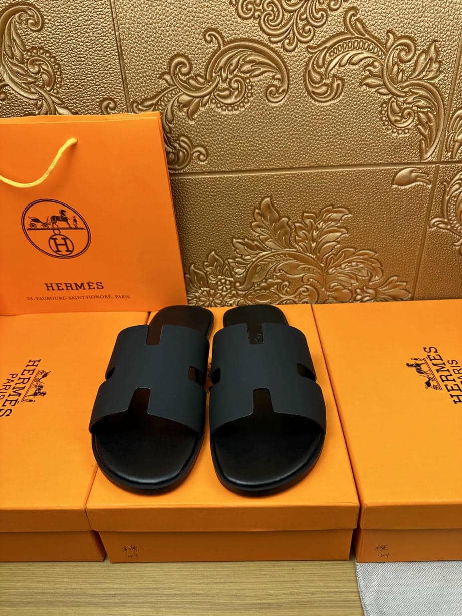 Hermes Man Slippers-4